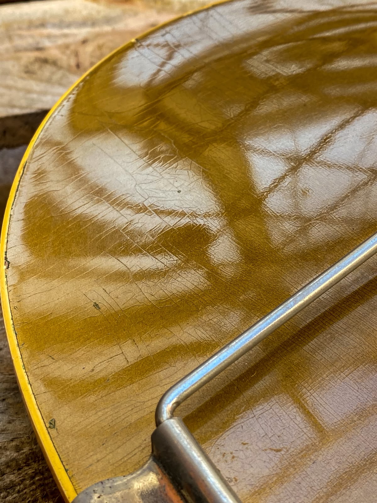 Additional view of the 1952 Gibson Les Paul Goldtop, photo 7
