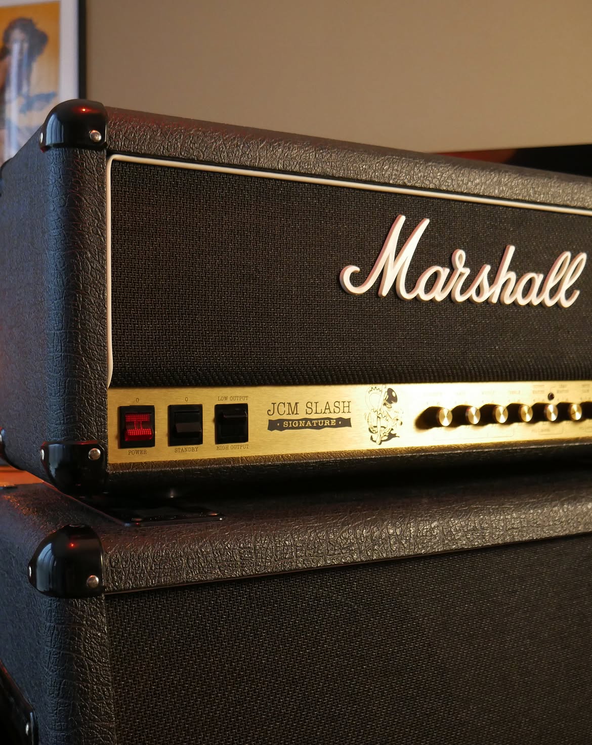 Additional view of the Marshall 2555SL half stack, photo 3